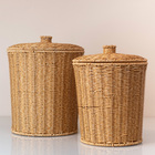 Lixeira 15L Plástico Manual Marrom Rattan Oikos