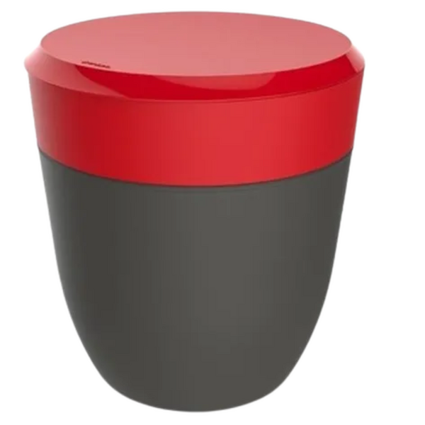 Lixeira 2,5l Redonda Cesto Lixo Escritório Bancada Cozinha