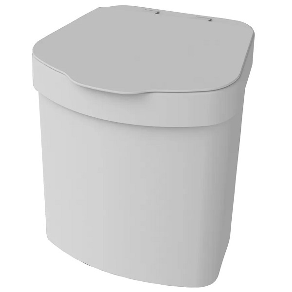 Lixeira 2 5 Litros Branca Future 1109