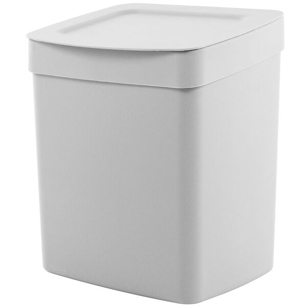 Lixeira 2 5 Litros Para Pia Cozinha Banheiro - Branco