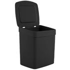 Lixeira 2 5 Litros Para Pia Cozinha Banheiro - Preto