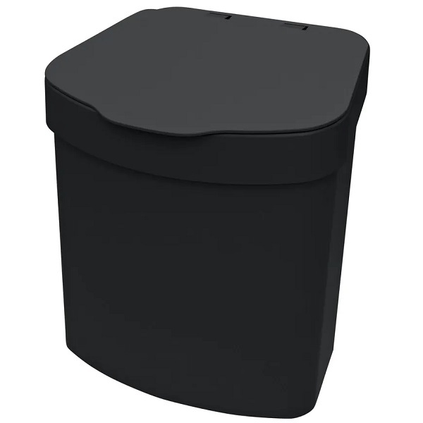 Lixeira 2 5 Litros Preta Future 1110
