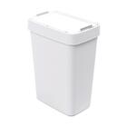 Lixeira 2 Aberturas Com Porta Saco Lixo 17 L Branca Plasútil