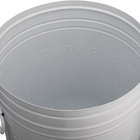 Lixeira 30 Litros Branca Lata De Lixo Americana Branca