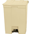 Lixeira 30 Litros Com Pedal Cp30 Cores Bralimpia - Bege