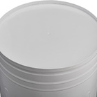 Lixeira 50 Litros Branca Lata De Lixo Americana Branca