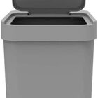 Lixeira 5 L Com Tampa E Espaço Para Guardar Sacolas Soprano C