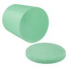 Lixeira 5 Litros Basculante Circular Vai E Vem Cozinha Banhei