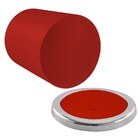 Lixeira 5 Litros Basculante Redonda Cromada Cozinha E Banheir