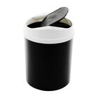 Lixeira 5 Litros Basculante Tampa Vai E Vem Cozinha Banheiro