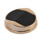 Lixeira 5 Litros Com Tampa Basculante Cobre Rose Gold - Preto