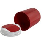 Lixeira 5 Litros Com Tampa Basculante Vai E Vem Prata