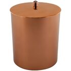 Lixeira 5 Litros Com Tampa De Pegar Cobre Ou Dourado - Rosé G