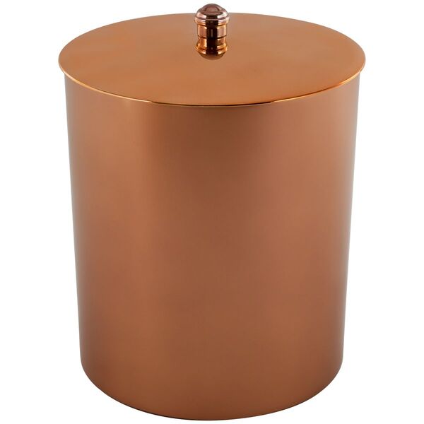 Lixeira 5 Litros Com Tampa De Pegar Cobre Ou Dourado - Rosé G