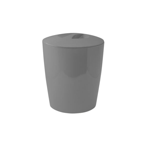 Lixeira 5 Litros Cromo Vitra Marca Ou Martiplast Cor Branca C