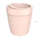 Lixeira 5 Litros Tampa Basculante Cesto De Lixo Banheiro Ou