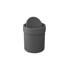 Lixeira 5L Basculante Cinza Chumbo Coza