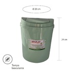 Lixeira 5l Com Tampa Basculante Banheiro Cozinha Rotaplast Ve