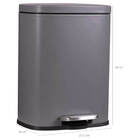 Lixeira 5l Matte Chumbo Yoi