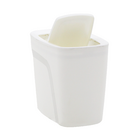 Lixeira 6,5L Basculante Branca Compact Tramontina