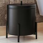 Lixeira 6 L Lovell Aluminio Banheiro Cozinha Lavabo Dhom