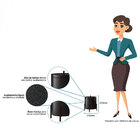 Lixeira 6 L Para Banheiro E Cozinha Em Alumínio E Base De Aço