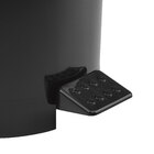 Lixeira 7L Plástico Pedal Preto Nitron