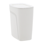 Lixeira 8,5L Basculante Branca Compact Tramontina