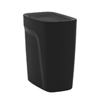 Lixeira 8,5L Basculante Preta Compact Tramontina