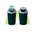 Lixeira 80l Basculante Arqplast