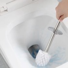 Lixeira 8l Com Tampa Click Retangular + Escova Sanitária Com