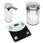 Lixeira 9l Inox + Balança Digital Ganhe Dispenser Guimmis®