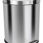 Lixeira Aço Inox 30 Litros Balde Interno Removível