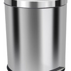 Lixeira Aço Inox 30 Litros Balde Interno Removível Inox