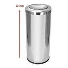 Lixeira Aço Inox 50l C19