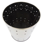 Lixeira Aço Inox  Casa Ou Escritório 22 Litros Telada