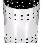 Lixeira Aço Inox Casa Ou Escritório 22 Litros Telada