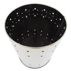 Lixeira Aço Inox Casa Ou Escritório 22 Litros Telada