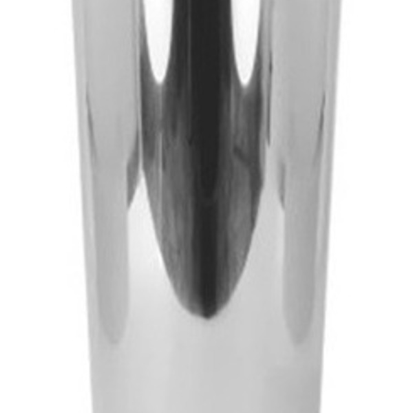 Lixeira Aço Inox Com Tampa Basculante Meia Esfera 30 Litros I