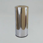 Lixeira Aço Inox Com Tampa Basculante Vai E Vem 30 Litros