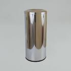 Lixeira Aço Inox Com Tampa Basculante Vai E Vem 30l