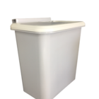 Lixeira Acoplável Suspensa De Pia De Cozinha Com Tampa Desliz