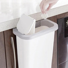 Lixeira Acoplável Suspensa De Pia De Cozinha Com Tampa Desliz