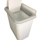 Lixeira Acoplável Suspensa De Pia De Cozinha Com Tampa Desliz