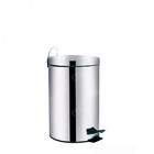 Lixeira Agata em Aço Inox 3 Litros com Tampa e Pedal