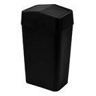 Lixeira Astra Com Tampa Basculante 8l - Preto