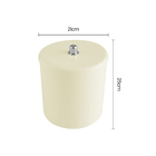 Lixeira Astra Ct4 6l Redonda Bege