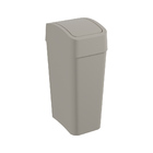 Lixeira Astra Ltb2 Com Tampa Basculante 8l Retangular Argila