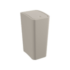 Lixeira Astra Ltc2 Com Tampa Click 8l Retangular Argila