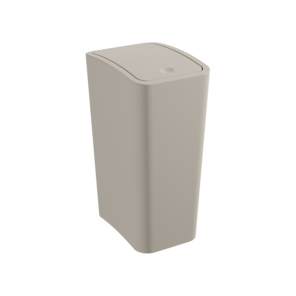 Lixeira Astra Ltc2 Com Tampa Click 8l Retangular Argila